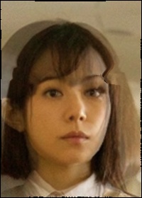 桜井ユキとトリンドル玲奈の平均顔