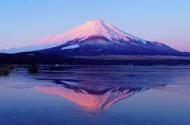 山梨県から見える富士山
