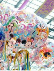 ディズニー35周年の風船