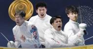 フェンシングで金メダルを取った日本人選手に韓国人選手を混ぜ虚偽報道した某放送局 ウジテレビ