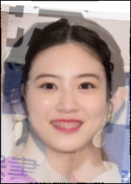 永野芽郁と今田美桜の平均顔