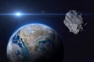 地球と同サイズの隕石落下